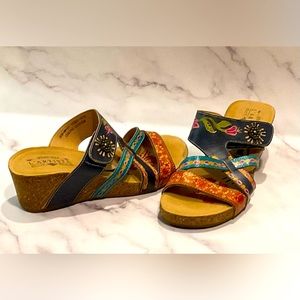 Cute and Comfy Multicolored Wedges!